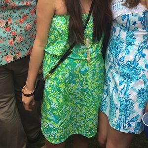 Lilly Pulitzer Strapless Dress
